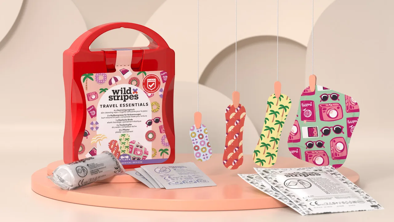 02 Wild Stripes Travel Kit